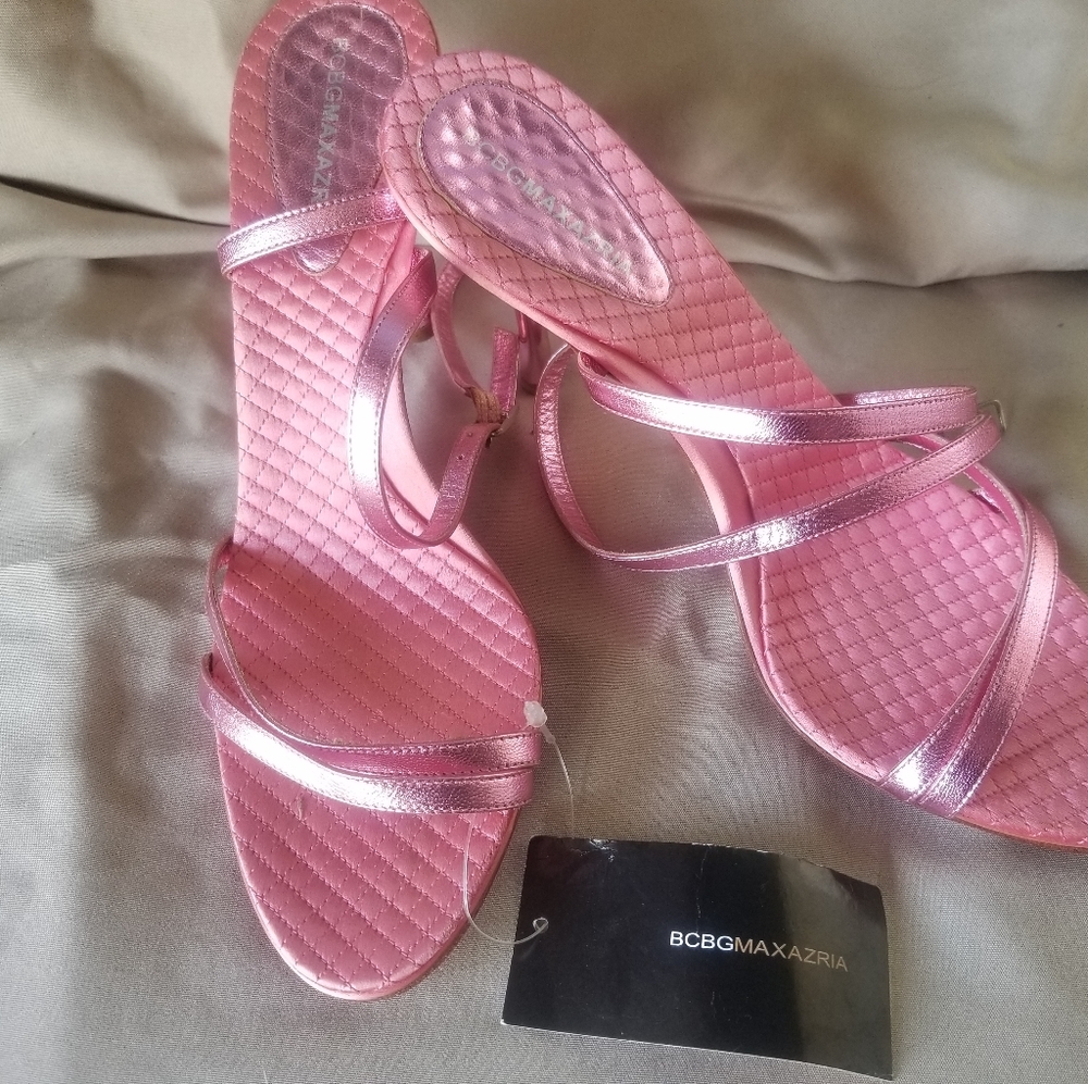 BCBG Mac Azria Leather Heels